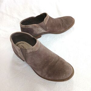Collections By Clarks 8.5 Slip On Loafer Bootie Suede Leather Sparkly Detailing